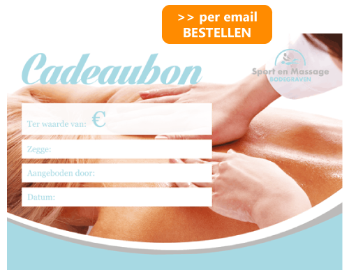 Cadeaubon Sport en Massage Bodegraven